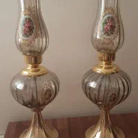دو عدد شمعدان لوکس