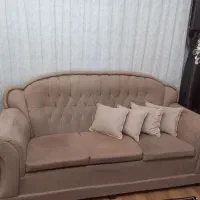 مبل ۷نفره با میز جلو ودوتاعسلی باکوسن