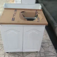 کابینت تمام فلزی زیر سینکی و آبچکان