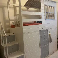 تخت کلبه ای