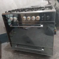 اجاق گاز لوفرا تمام استیل در حد نو واقعی