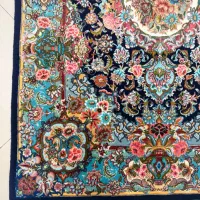 فرش دستباف تبریز اصل  زرع و نیم رج ۶۰ چله ابریشم|فرش|تهران, پاسداران|دیوار