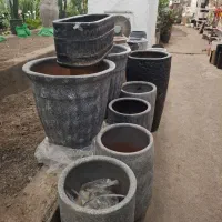 گلدان سرامیکی و سفالی|گل و گیاه طبیعی|مشهد, نیروی هوایی|دیوار