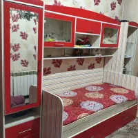 کمد و تخت همراه با تشک