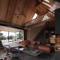 سازنده کلبه های سوئیدی و سوئیسی ارزان قیمت|خدمات پیشه و مهارت|رشت, ولکس|دیوار