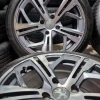 رینگ و لاستیک اسپرت (کربن)