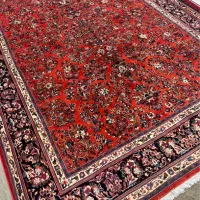 فرش دستبافت ۹ متری ساروق گل امریکایی|فرش|تهران, بازار|دیوار