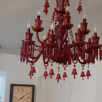 لوستر کریستال|لوستر و چراغ آویز|تهران, امانیه|دیوار