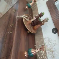 لوازم دکوری گلدان و جاشمعی مسی