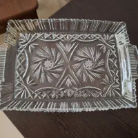 سینی یا شیرینی خوری چک سالم و نو با حک b
