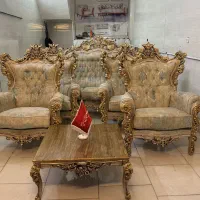 مبل سوپر لاکچری 7 نفره کلاف درشت وارداتی