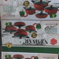 سرویس قابلمه ۸ پارچه(ناموار)لطفاً توضیحات بخوانید