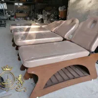 تخت ارایشگاهی پایه چوبی طراحی متفاوت|آرایشگاه و سالن‌های زیبایی|مشهد, نوید|دیوار