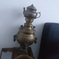 سماور ذغالی برنز