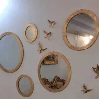 ایینه ۵ تیکه طلایی