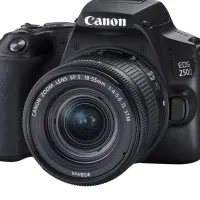 دوربین کانن 250d با لنز 18.35