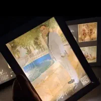 کادویی تولدسالگردروز پدر تابلو موزیکال چراغ خواب