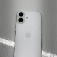 ایفون ۱۶نرمال در حد نو سفید