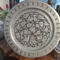 سینی حکاکی تزیینی