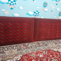 دو جفت پشتی دستباف در حد نو|پشتی|آمل, |دیوار