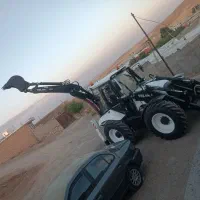 بیل بکهو TBL500 چهار چرخ بزرگ دارای تلسکوپی