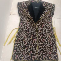 فروش مانتو مخمل سوزن دوزی