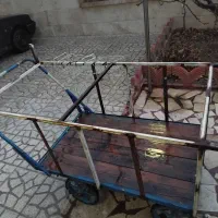 گاری چهار چرخ، آهن کشی شده
