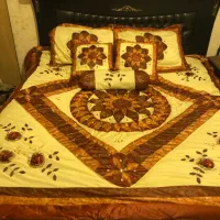 لحافت رو تختی تمیز و مرتب