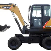 مینی بیل لاستیکی‌SY65W|ماشین‌آلات صنعتی|اصفهان, رزمندگان|دیوار
