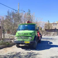 جابه جایی بار با جرثقیل از بم به کرمان فردا
