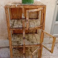 قفسه جفت خوانی مخصوص پرندگان و آبخوری