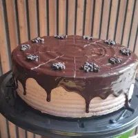 کیک شکلاتی بسیار جذاب و خوشمزه مخصوص کافه ها