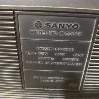 رادیو ضبط سانیو سنگین وزن اصل ژاپن|سیستم صوتی خانگی|قم, اسمعیل آباد|دیوار