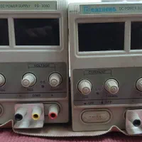 منبع تغذیه۳۰ـ۳ دو دستگاه