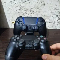 دسته ps5 و استند شارژ و دسته ps4