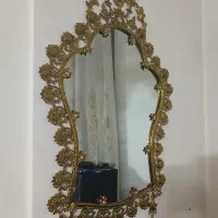 آینه شمعدان برنز