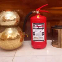 کپسول ۴کیلویی آتش‌نشانی بانگهدارنده دیواری