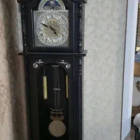ساعت ایستاده چوبی