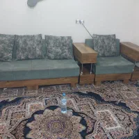 یکدست مبل ال و میز غذاخوری وشش عد صندلی|مبلمان خانگی و میز عسلی|شیراز, دلگشا|دیوار