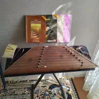 سنتور مهر معروف چوب گردو(کوک شده آماده)