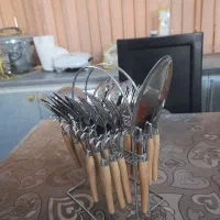 سرویس قاشق چنگال رو میزی