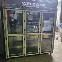 2 یخچال شش درب تزریق تمام استیل