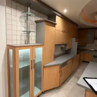 کابینت بدنه فلز و mdf باهود سینک توکار|آب‌چکان و نظم‌دهنده ظروف|گرگان, |دیوار