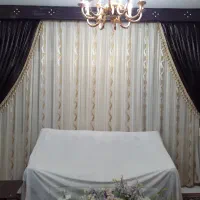 پرده حریر پذیرایی