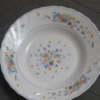 یک عدد بشقاب گود  و۴تا پیش دستی