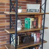 کتابخانه قفسه استند گل استند فلزی (فروشگاه قبادی)|کتابخانه، شلف، قفسههای دیواری|تهران, یافت آباد جنوبی|دیوار