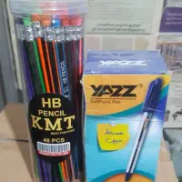 مداد مشکی پاک کن دار خودکار آبی