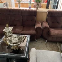 مبل هفت نفره با میز وسط چهار تیکه|مبلمان خانگی و میز عسلی|تنکابن, |دیوار