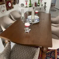 میز غذاخوری ۶ نفره|میز و صندلی غذاخوری|ری, سرتخت|دیوار