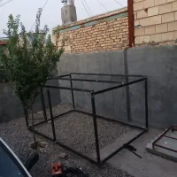 قفس حیوانات  فنس کاری ،فورری،|لوازم جانبی حیوانات|رضویه, |دیوار